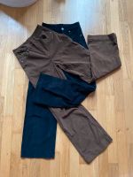 Cordhosen/ Cord Hosen; schwarz und braun; Gr. XS (34); SHEIN Hamburg-Nord - Hamburg Winterhude Vorschau