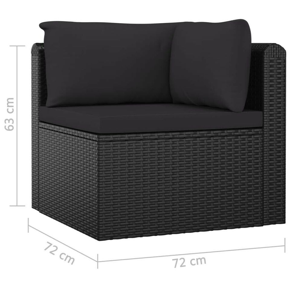 Gartenlounge Jenni Gartensofa Poly Rattan Gartenbank Sofa in Nürnberg (Mittelfr)