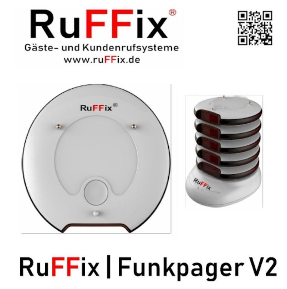 RuFFix ® das Original | Personenruf System | 10x Funk-Pager in Köln