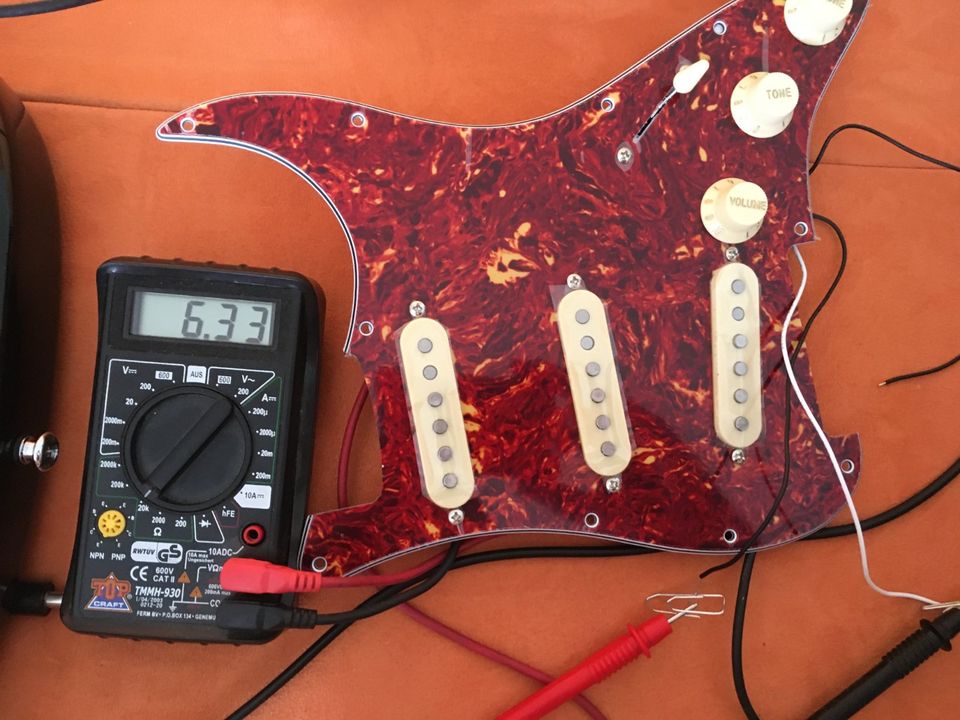 65er Fender Stratocaster 3t-Sunburst nachempfunden in Timmendorfer Strand 