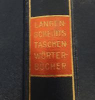 1911 Langenscheidts antikes Taschenwörterbuch Deutsch-Englisch München - Altstadt-Lehel Vorschau