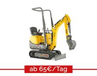 MIETEN Wacker Neuson 803 950kg Minibagger Micro Bagger leihen Berlin - Pankow Vorschau
