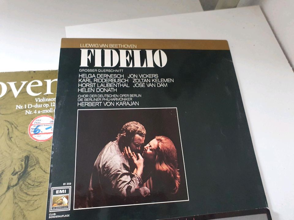 Schallplatten, Venyl, Beethoven,fidelio, Symphonie Nr.5 in Siershahn