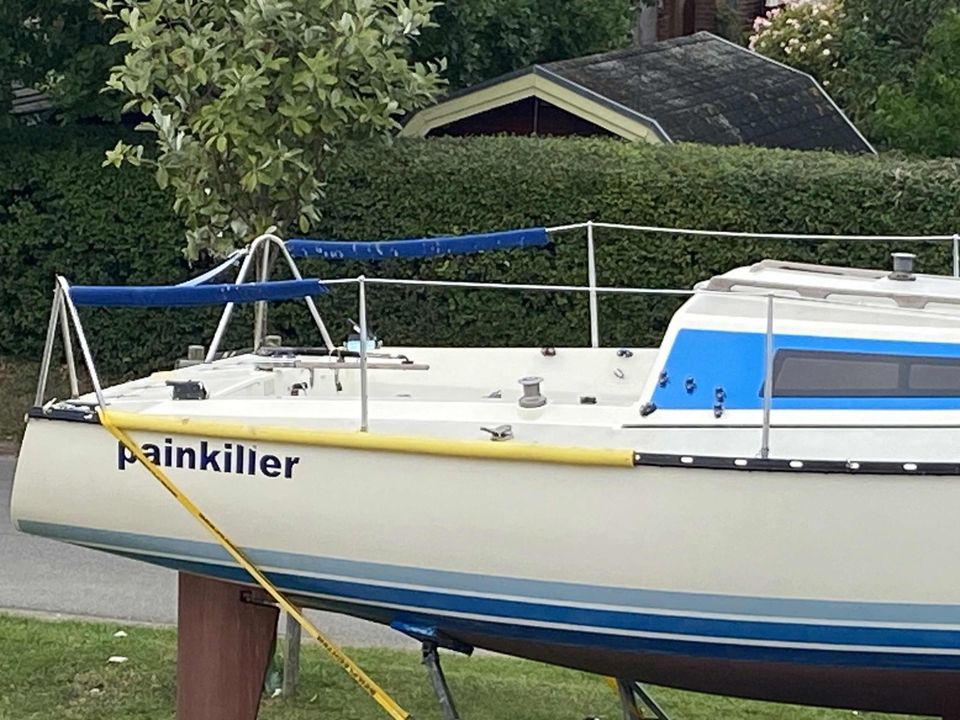 X-Yachts / X79 / Nr. 391 mit Straßentrailer in Fehmarn