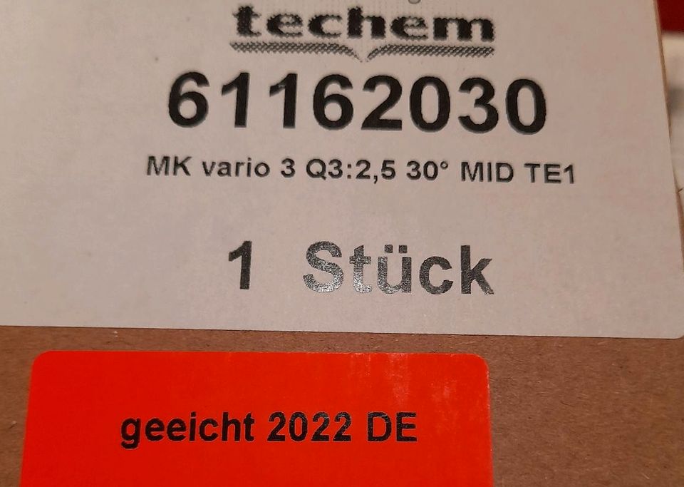 4 Techem Messkapsel-Zähler Vario 3 Neu in Nachrodt-Wiblingwerde