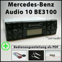 Original Mercedes Audio 10 BE3100 Kassette Becker Radio SET Nordrhein-Westfalen - Gütersloh Vorschau