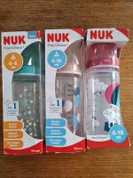 3 neue NUK Baby Trinkflaschen Sachsen - Weischlitz Vorschau