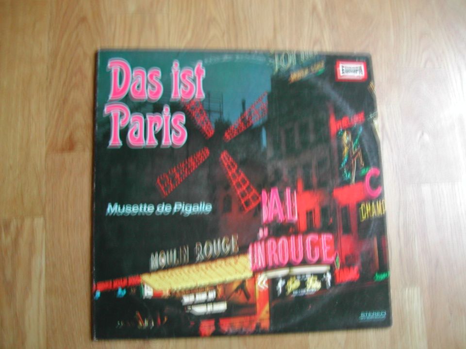 Das Ist Paris - Marcel Dupont & Musette-Ensemble Pigalle - LP in Marpingen