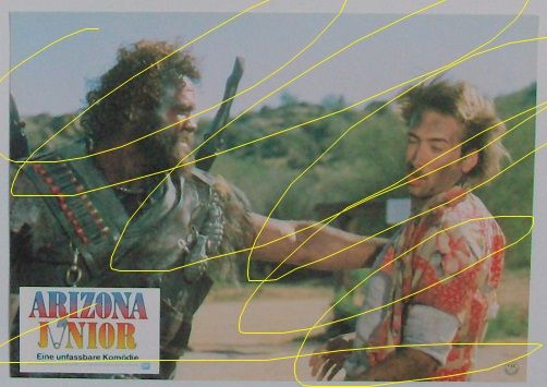 Nicolas Cage: Kinoaushangfotos Arizona Junior (+ John Goodman) in Castrop-Rauxel