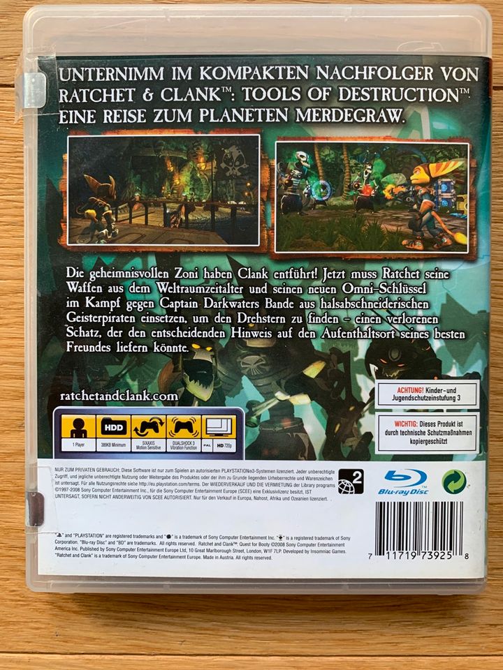 Ratchet & Clank - Quest for Booty (PS3) in Ronnenberg