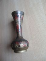 Braune Vase aus Metall Hessen - Immenhausen Vorschau