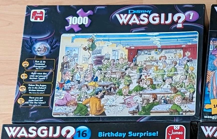 Wasgij Puzzles, versch. Editionen, "Puzzle nicht, was du siehst" in Freising