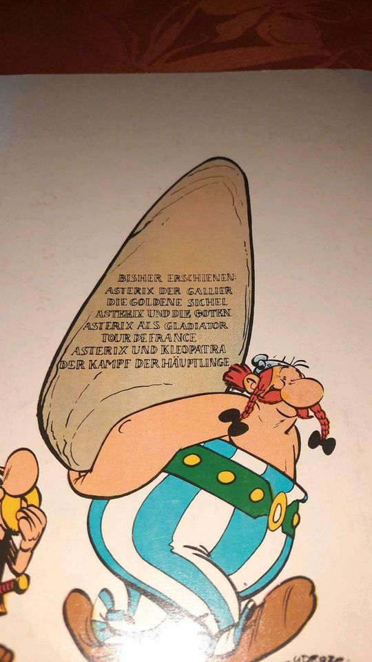 Asterix als Gladiator Comic  1969  2,80 DM in Hüttisheim