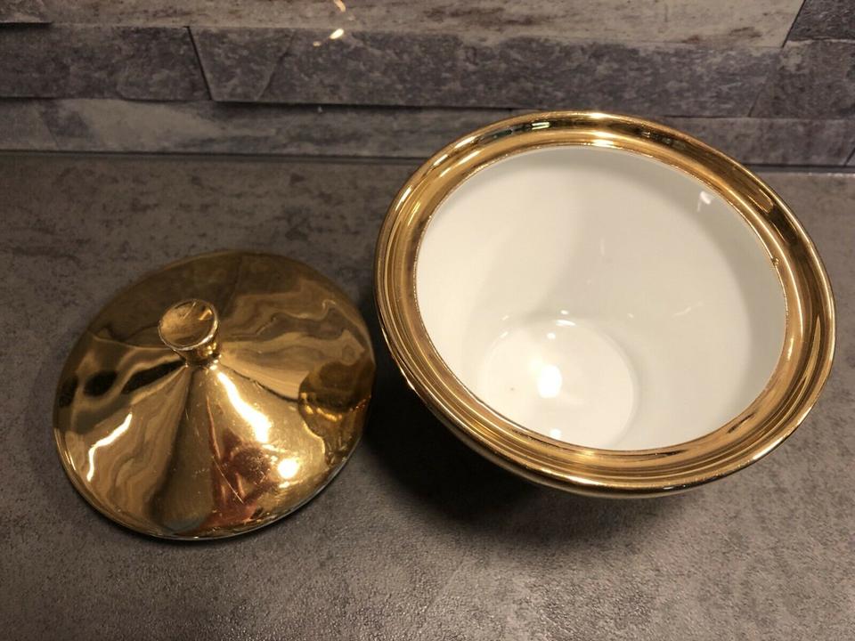 Teeservice goldfarbig aus Omas Vitrine Bareuther 100 Jahre in Dortmund