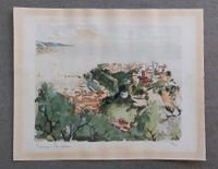 Monaco - Le Rocher Franz Herbelot Aquarell Litho sign. nummeriert Baden-Württemberg - Rudersberg Vorschau