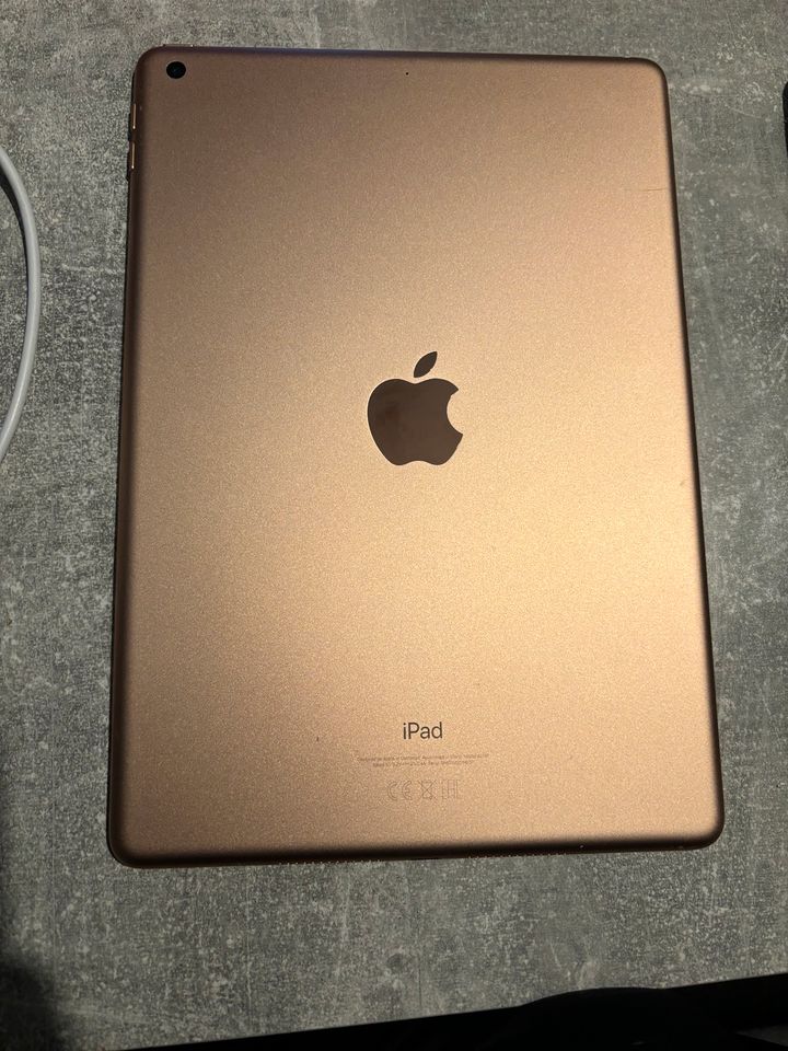 Apple iPad 7. Generation Rosé Gold 32 GB mit Hülle in Reichertshofen