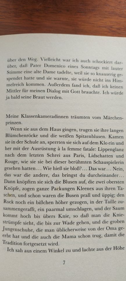 Lara Cardella Ich wollte Hosen Volevo I pantaloni Sizilien Roman in Heidelberg