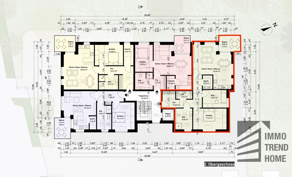 3 Zimmer Wohnung - NEUBAU in Ibbenbüren in Ibbenbüren