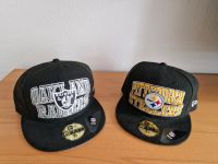 2 Caps, Käppi, New Era, NFL, Oakland Raiders, Pittsburgh Steelers Essen - Essen-Borbeck Vorschau