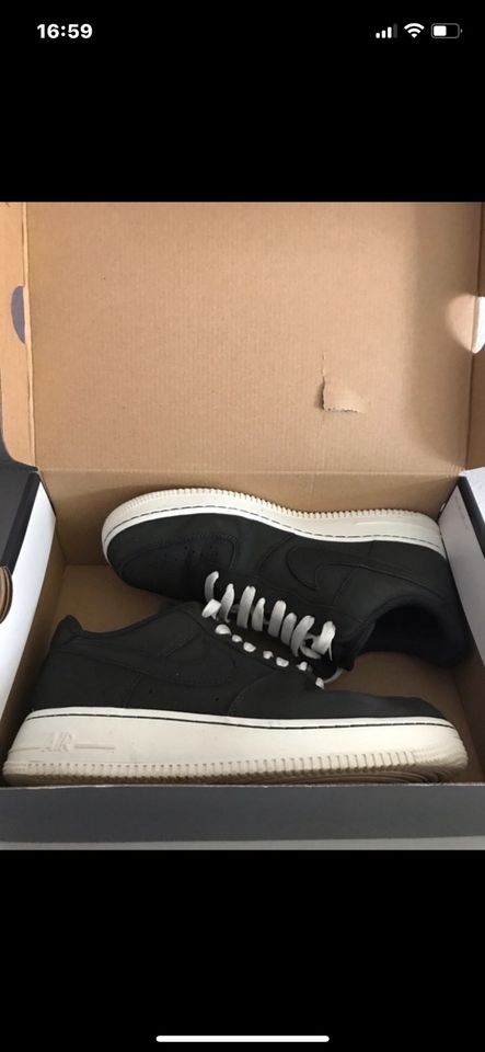 Nike Air Force 1 ‘07, Off Noir, Deadstock!, 8,5/42, (60) in Neu-Bamberg