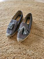 Vidorreta Espadrilles Schuhe Gr. 37 grau Glitzer Nordrhein-Westfalen - Bottrop Vorschau