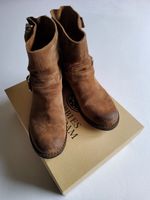 Shabbies Damen Stiefeletten Boots Schuhe aus echtem Leder taupe Hamburg-Nord - Hamburg Winterhude Vorschau