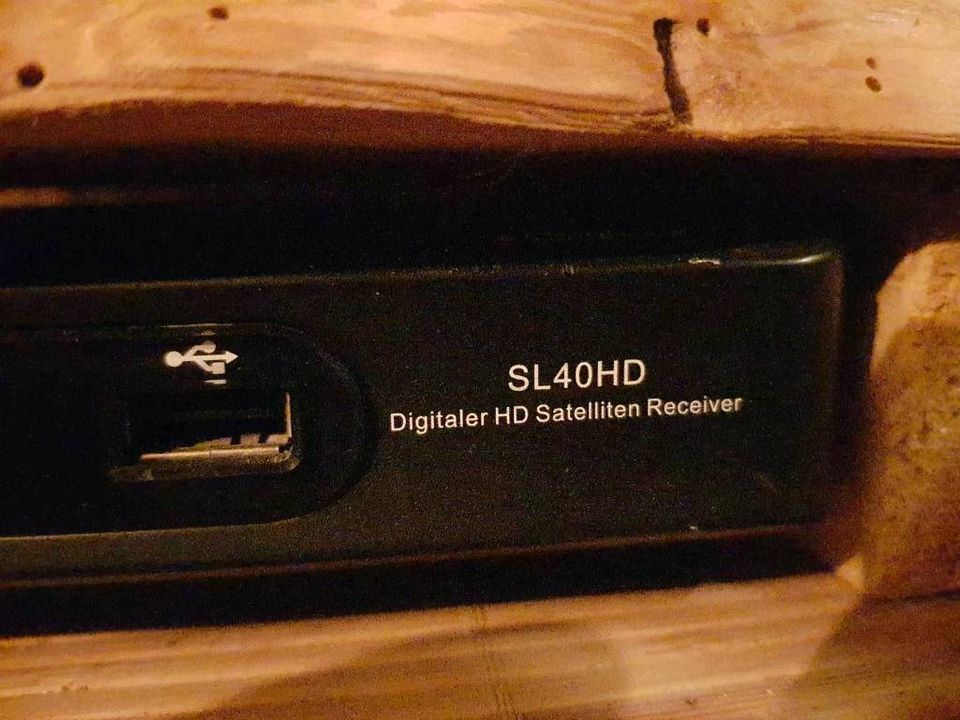 JTC Fernseher mit Reciver SL40HD in Prenzlau