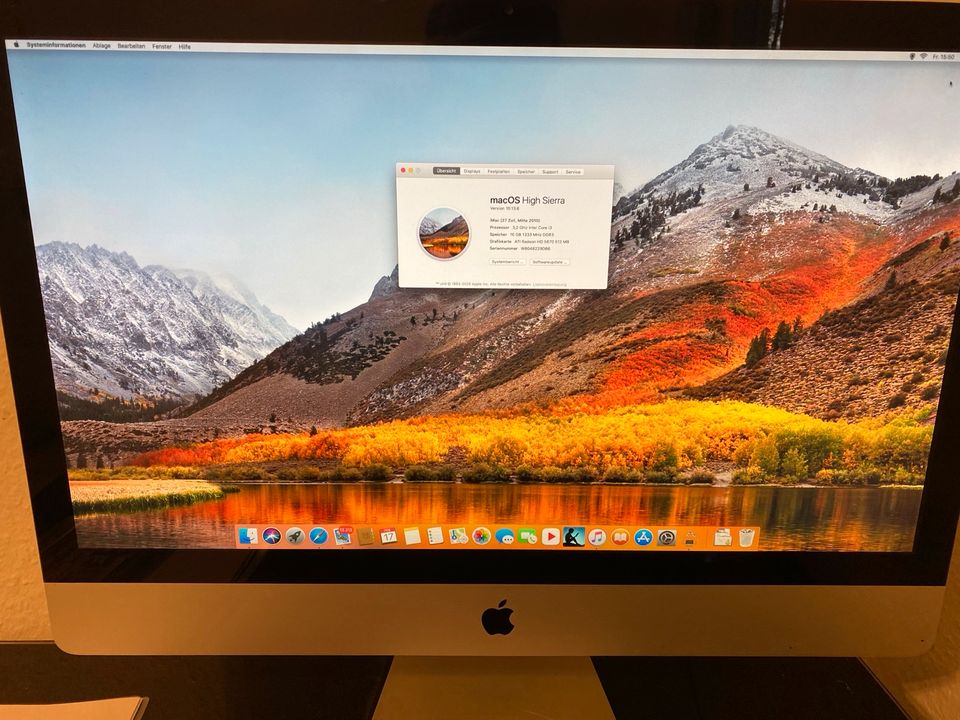 Imac 27 Zoll in Weilheim i.OB