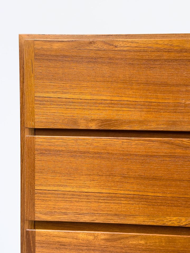 Vintage Teak Kommode 60er 70er Danish Design Chest of Drawers in Köln