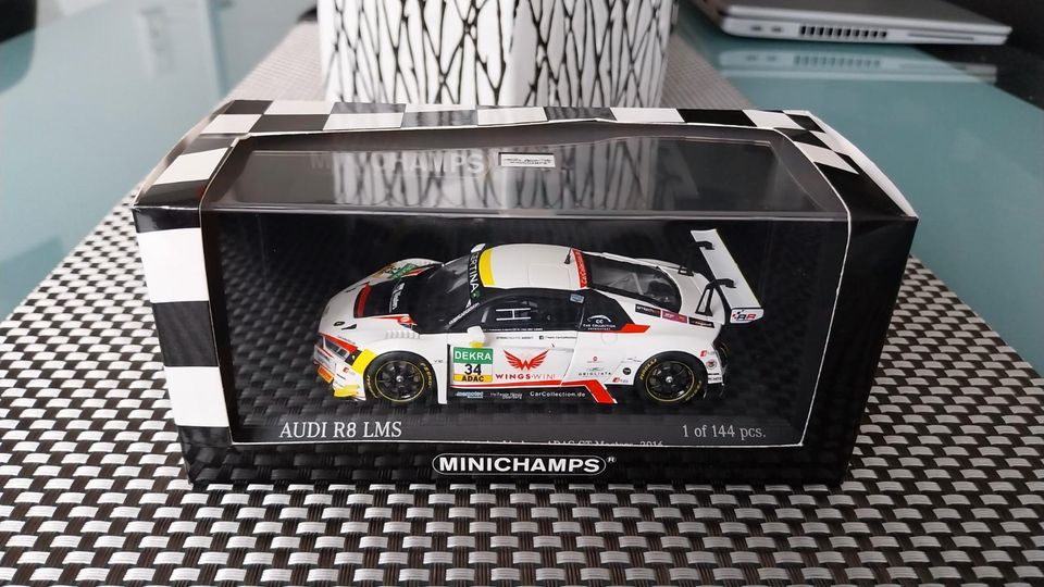 Car Collection Audi R8 LMS GT Masters 2016 1:43 Minichamps OVP in Walluf