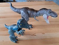 Jurassic World Tyrannosaurus Rex & Baby Dino Velociraptor /Ostern Baden-Württemberg - Teningen Vorschau