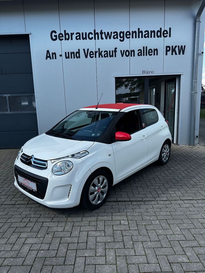 Citroën C1 Selection*Tagfahrlicht LED*SHZ*KLIMA*FALTDACH in Bedburg-Hau