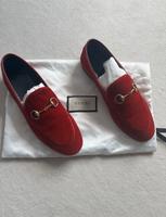 GUCCI, Loafers, Jordaan, Rot, Samt, Bordeaux, Gr.36,5 München - Altstadt-Lehel Vorschau