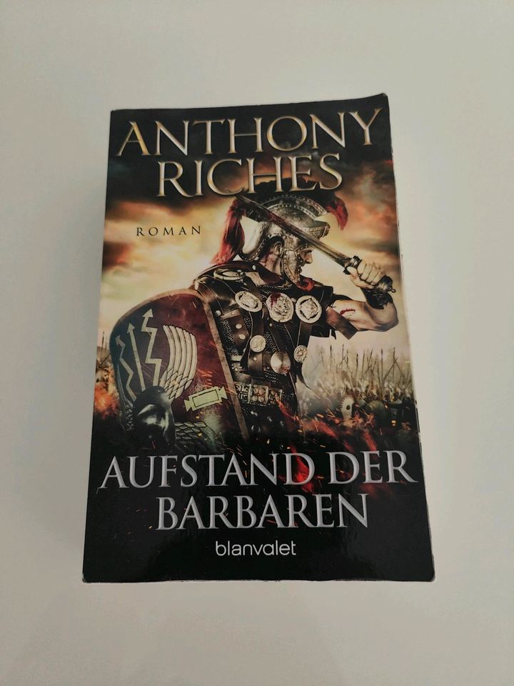 Anthony Riches Aufstand der Barbaren Roman Ungelese in Leer (Ostfriesland)