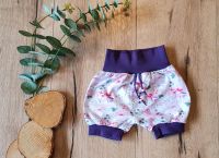 NEU handmade Shorts, kurze Pumphose mit Blumen-Motiv Niedersachsen - Stuhr Vorschau