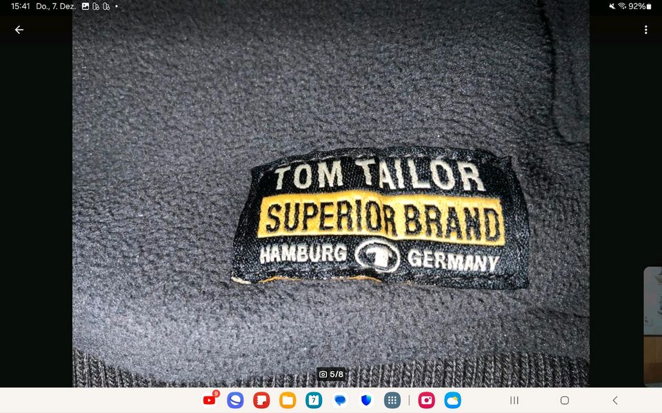 TOM TAILOR FLEECE JACKE Gr 152 in Kemnath