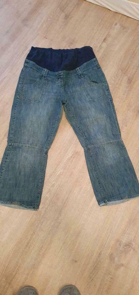 Jeans Schwangerschaftshose Gr.44 Länge 7/8 in Bielefeld