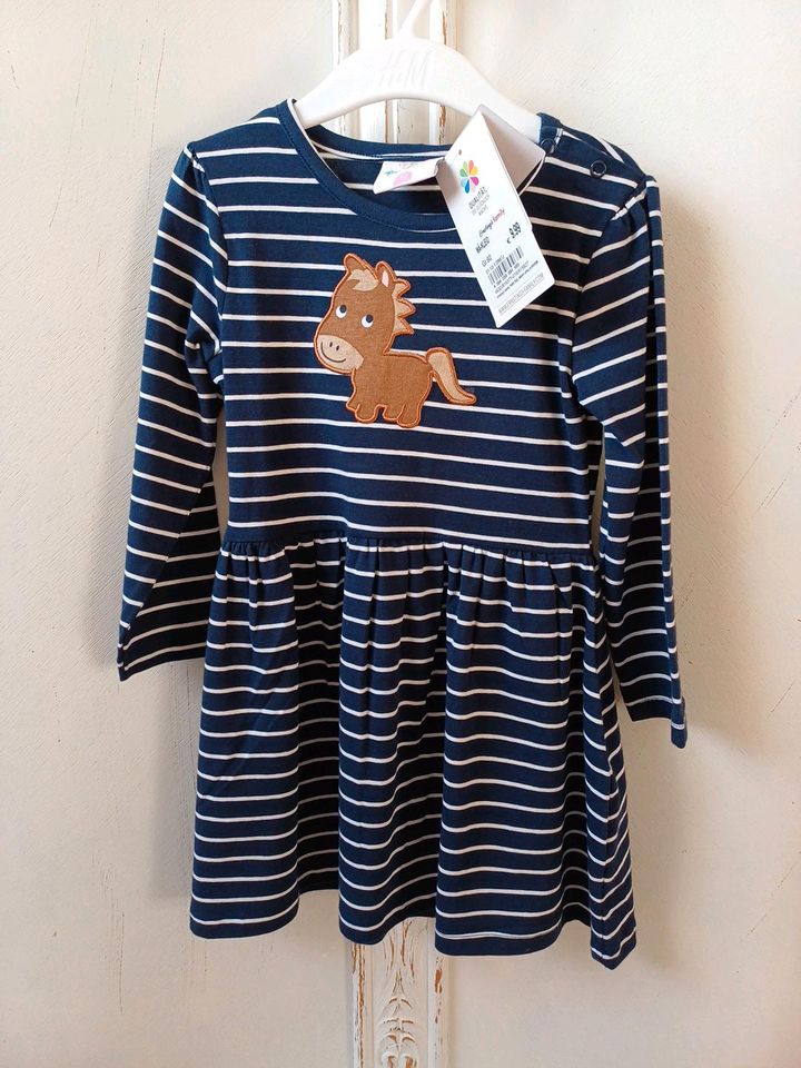 NEU Langarm Kleid 92/98 Topomini Mädchen in Wassenberg