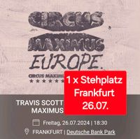 1 x Stehplatz TRAVIS SCOTT 26.07. FRANKFURT Zusatzshow TICKET Dortmund - Innenstadt-West Vorschau