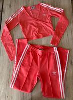 Adidas Set SST Pants & Langarm Crop Top Orange XS Wuppertal - Ronsdorf Vorschau
