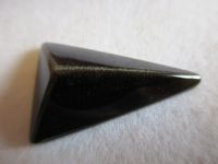Obsidian Goldobsidian 30x20x8 mm - Sammlungsauflösung Bayern - Greußenheim Vorschau