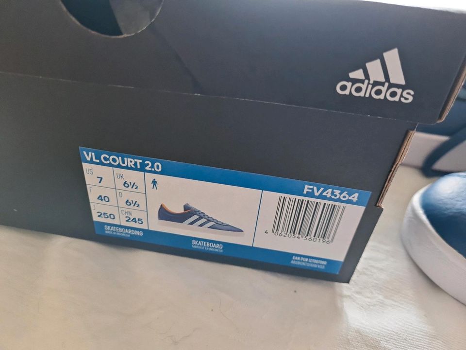 Adidas Sneaker Gr. 40 VL Court 2.0 NEU in Bad Arolsen