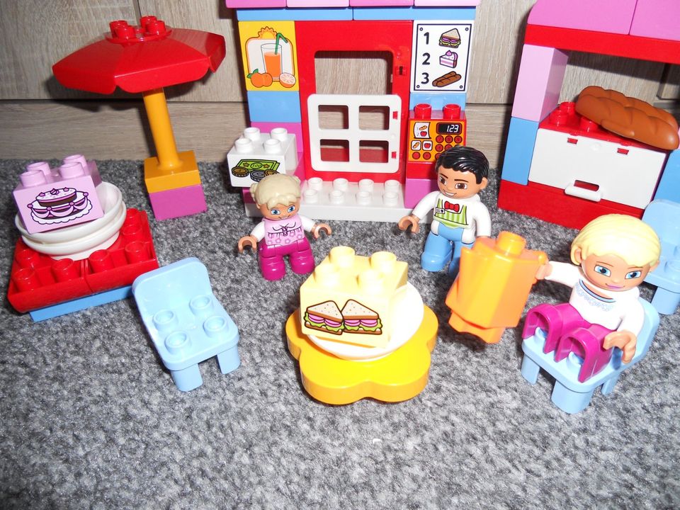 LEGO Duplo 10587 Cafe Bäckerei Set komplett mit Zubehör in Herne