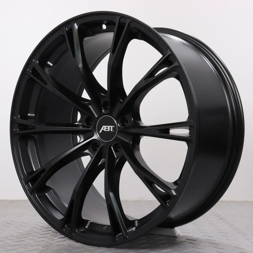 Alufelgen 20 Zoll ABT GR20 Audi S4 A4 S5 A5 S6 A6 & Allroad RS7 S7 A7 S8 A8 Q5 SQ5 Original Felgen Felgensatz FGRC502090331266MB Matt Black 9x20 ET33 5x112 66,6 mm in Gefell