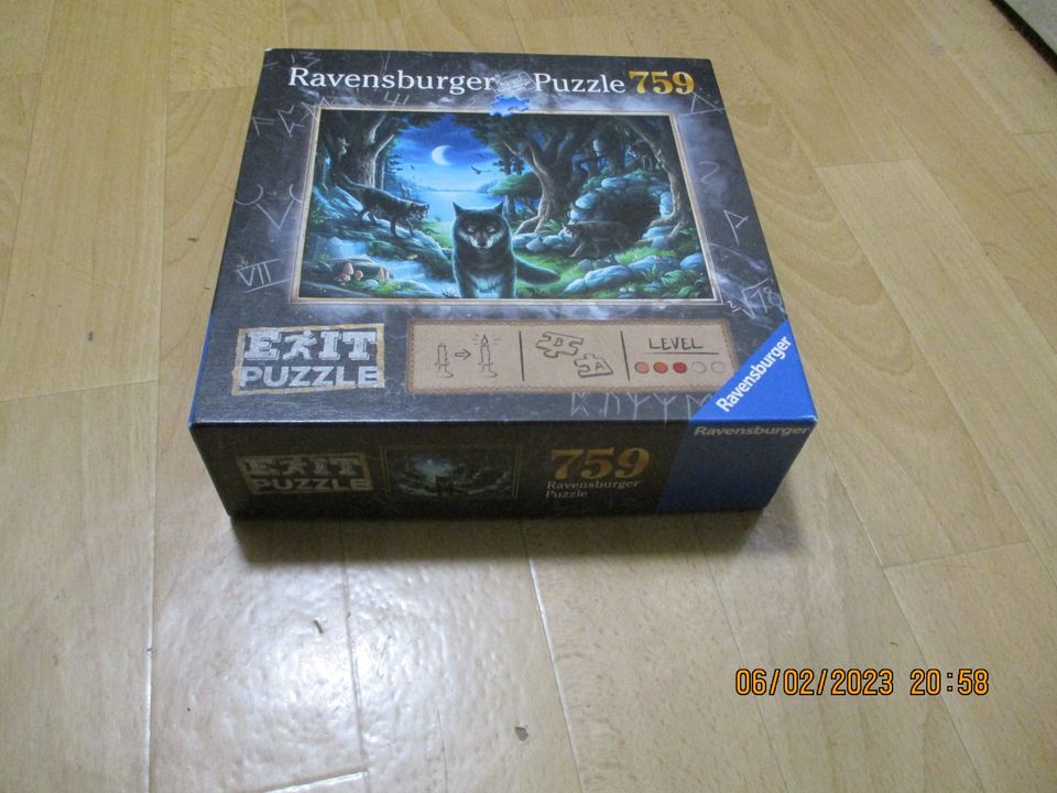 Verschiedene Puzzle 300/500 /759/1000/1500//2000 Teile in Daun