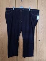 Ulla Popken – dunkelblaue Dark Denim Jeans – Mandy Hose Gr. 32 64 Bayern - Roth Vorschau