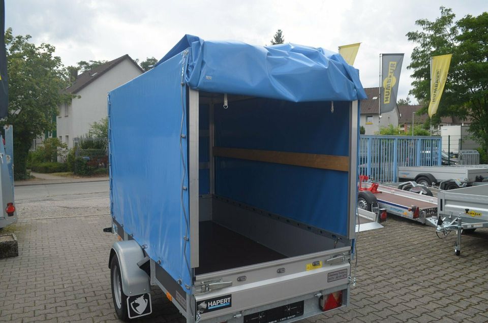 PKW Anhänger NEU 1350 Kg Tieflader 2620x1330x1700 mm Hapert in Bielefeld