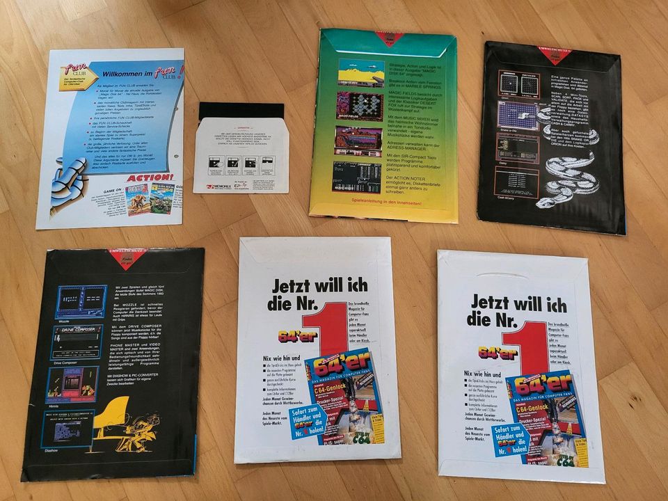 Magic Disk 64, C64 Spiele,  C64 Magazin 1990, 1991, 1992, 1993 in Jever