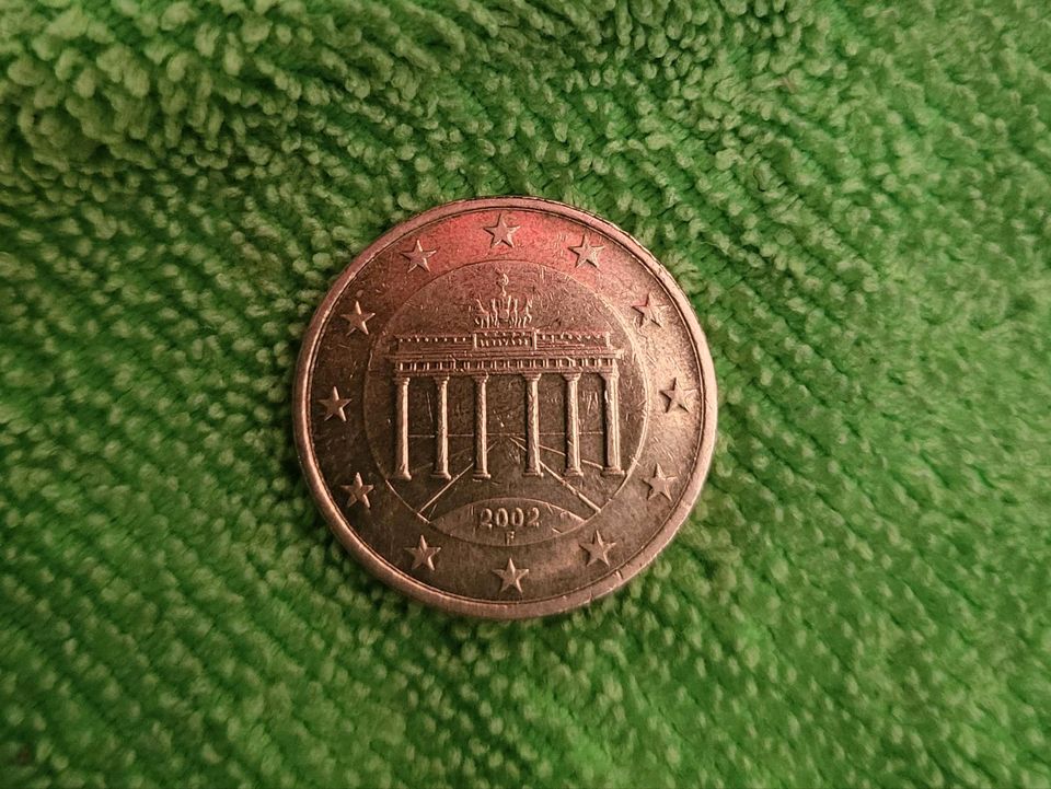 Doppelkopf 50 Cent Münze in Heilbronn
