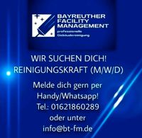 Reinigungskraf Gesucht Vollzeit/Teilzeit Bayern - Bad Steben Vorschau
